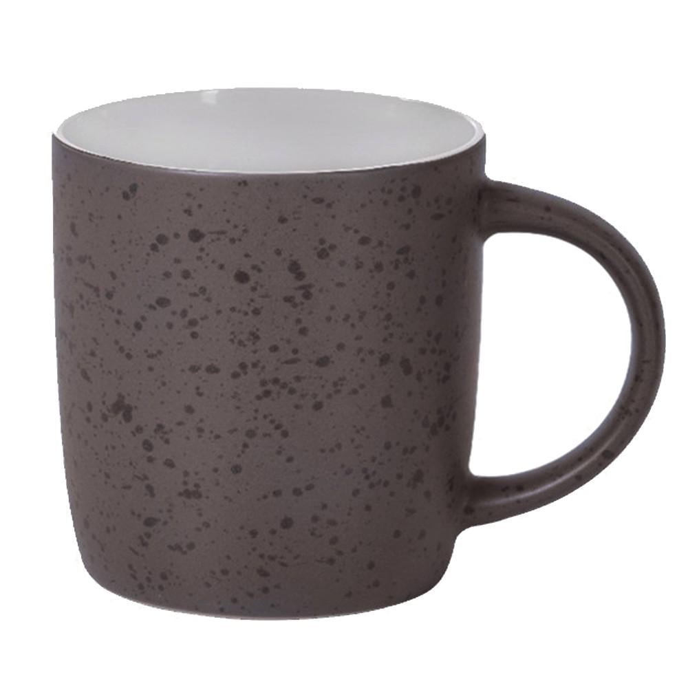 Кружка керамическая Fissman 330 мл Коричневый (6092)