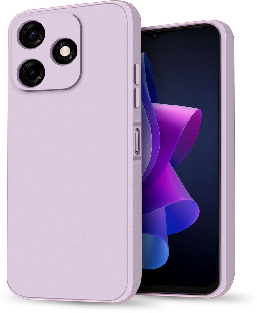 Силиконовый чехол HardCorner для Tecno Spark 10 Lilac (34626-3B)