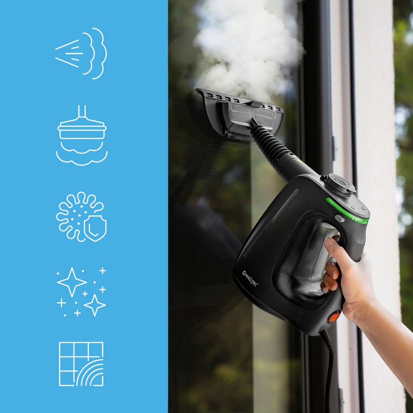 Пароочиститель Maltec HDS3550W-PRO Черный - фото 10 Пароочиститель Maltec HDS3550W-PRO Черный - фото 10