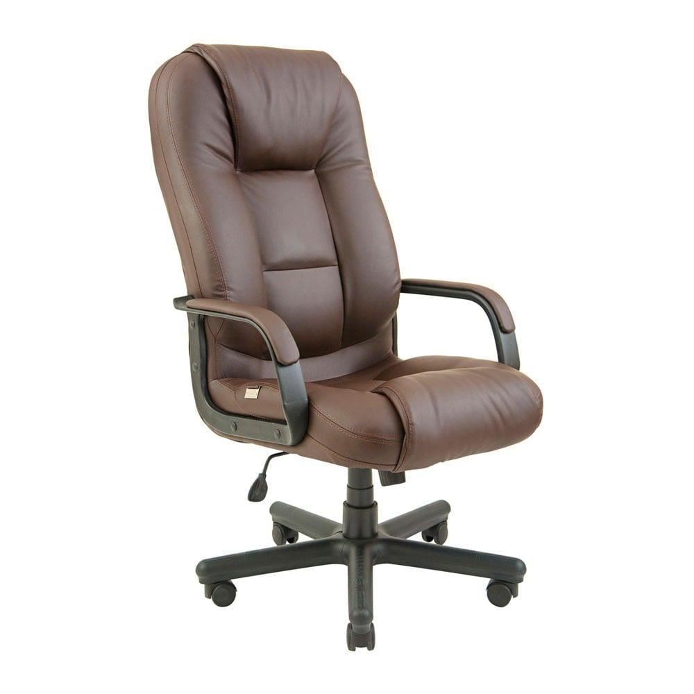 Офисное кресло руководителя Richman Seville VIP Rich M3 MultiBlock натуральная кожа Lux Коричневый (64ca425904b9e938a47ba298)