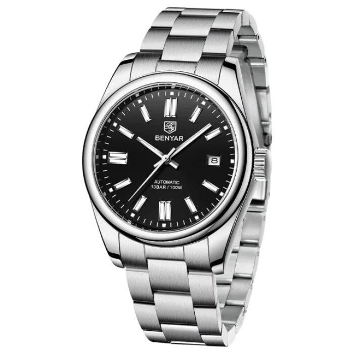 Часы наручные мужские Benyar Automatic Silver (8307) Часы наручные мужские Benyar Automatic Silver (8307)
