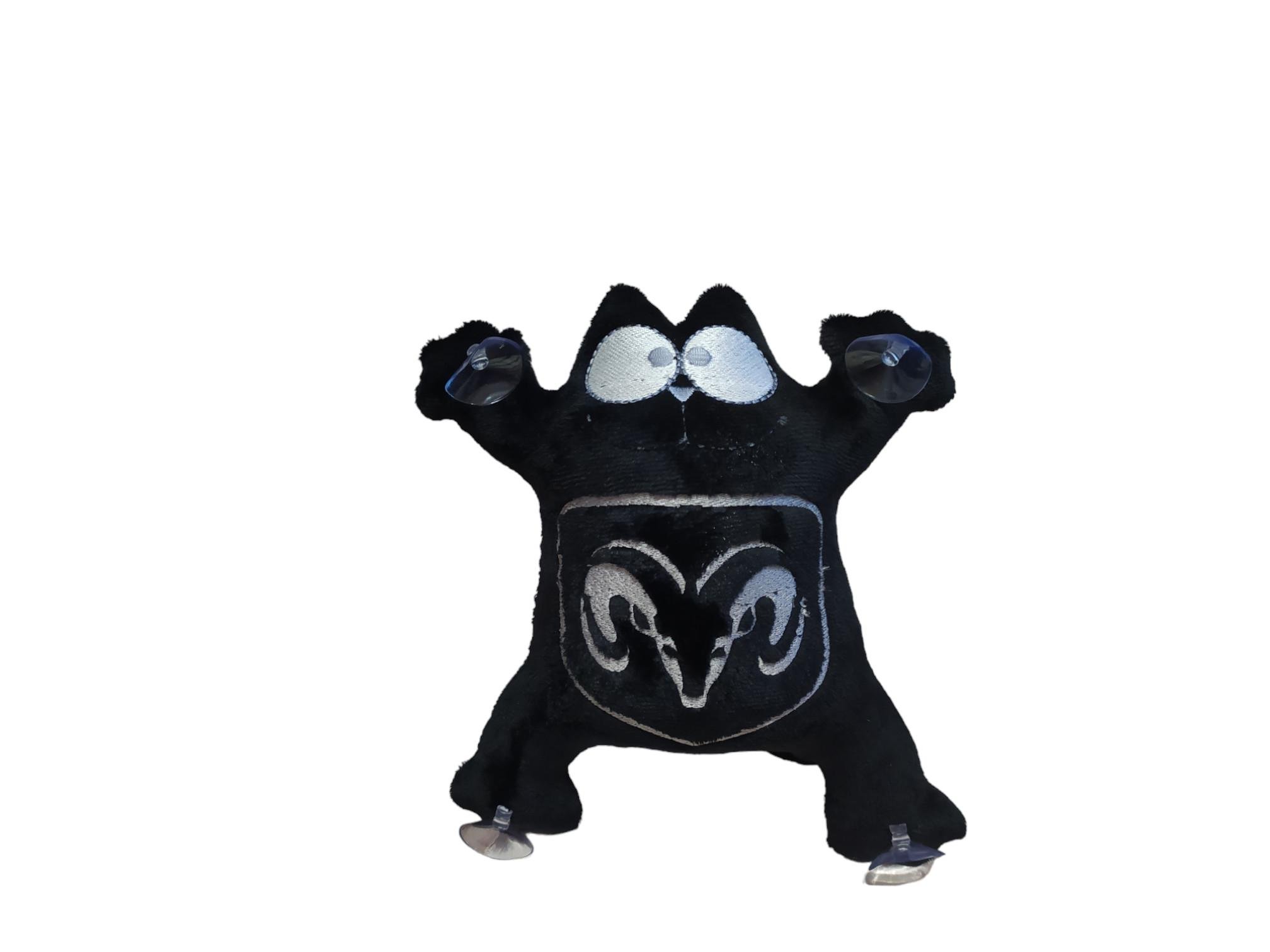 Игрушка в машину кот Саймона с вышивкой Dodge Черный (01585) Игрушка в машину кот Саймона с вышивкой Dodge Черный (01585)