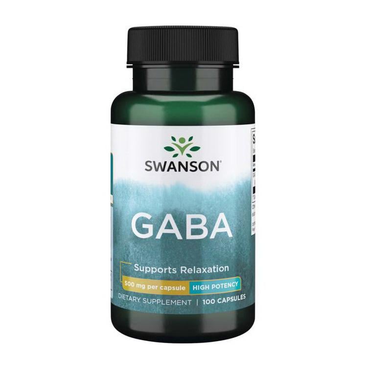 ГАМК Swanson GABA 500 mg 100 капс.