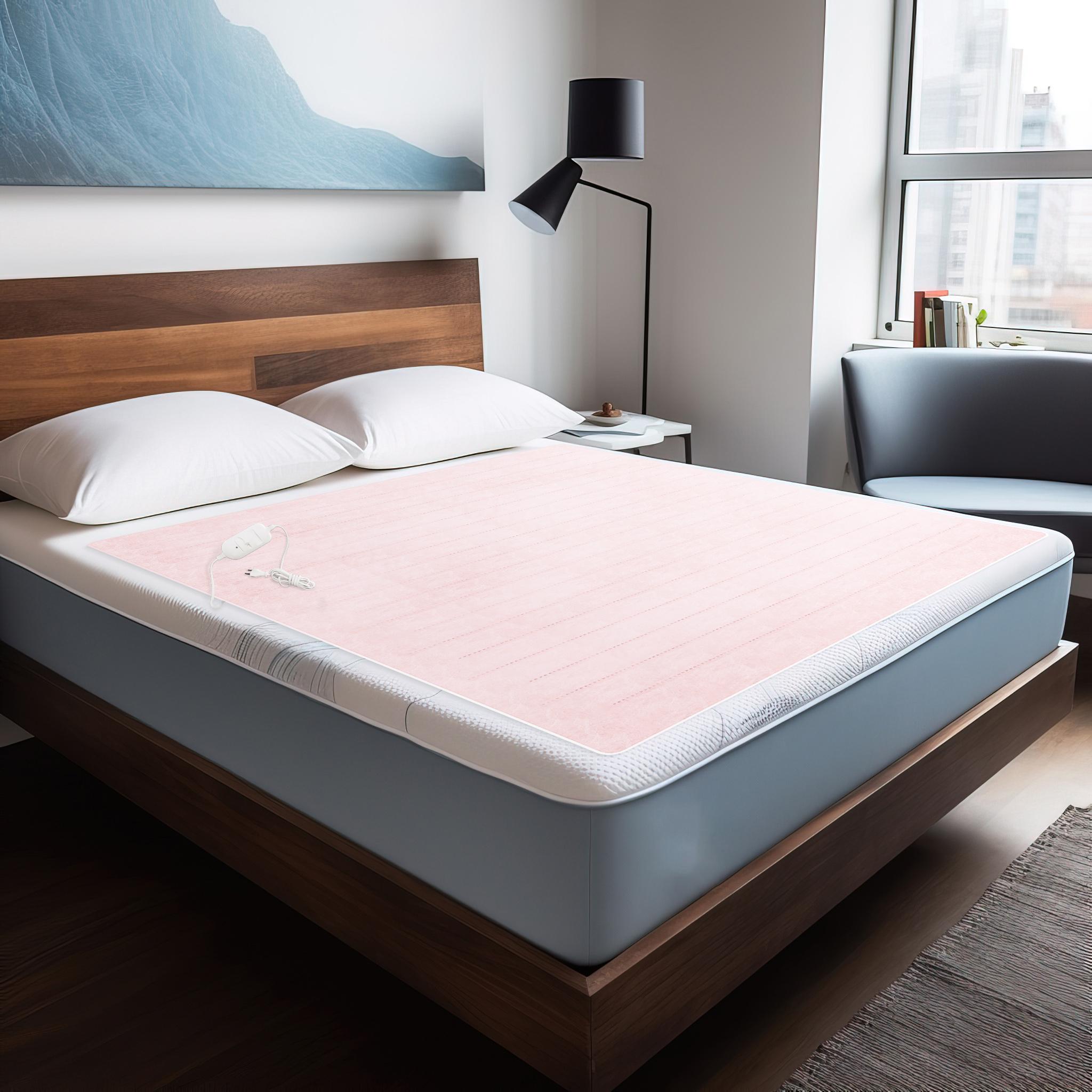 Простыня с подогревом Kayfovo Termosoft байка полуторная 120x160 см Розовый (28908) - фото 6 Простыня с подогревом Kayfovo Termosoft байка полуторная 120x160 см Розовый (28908) - фото 6