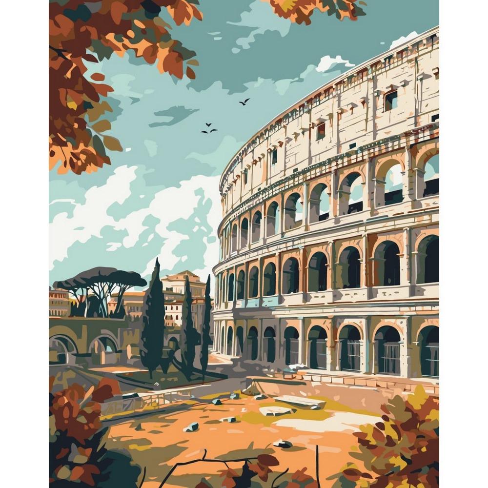 Картина по номерам ART CRAFT Колизей 40x50 см Разноцветный (PM-194-K-1328) Картина по номерам ART CRAFT Колизей 40x50 см Разноцветный (PM-194-K-1328)