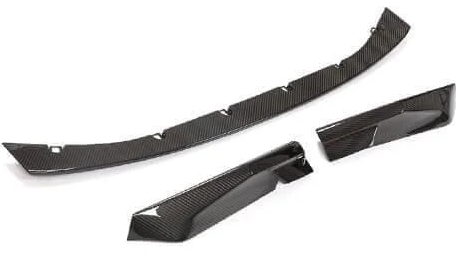 Накладка на передний бампер DDCarbon V9 для G80/BMW 3 серия G20/21 2018- карбон (136817)