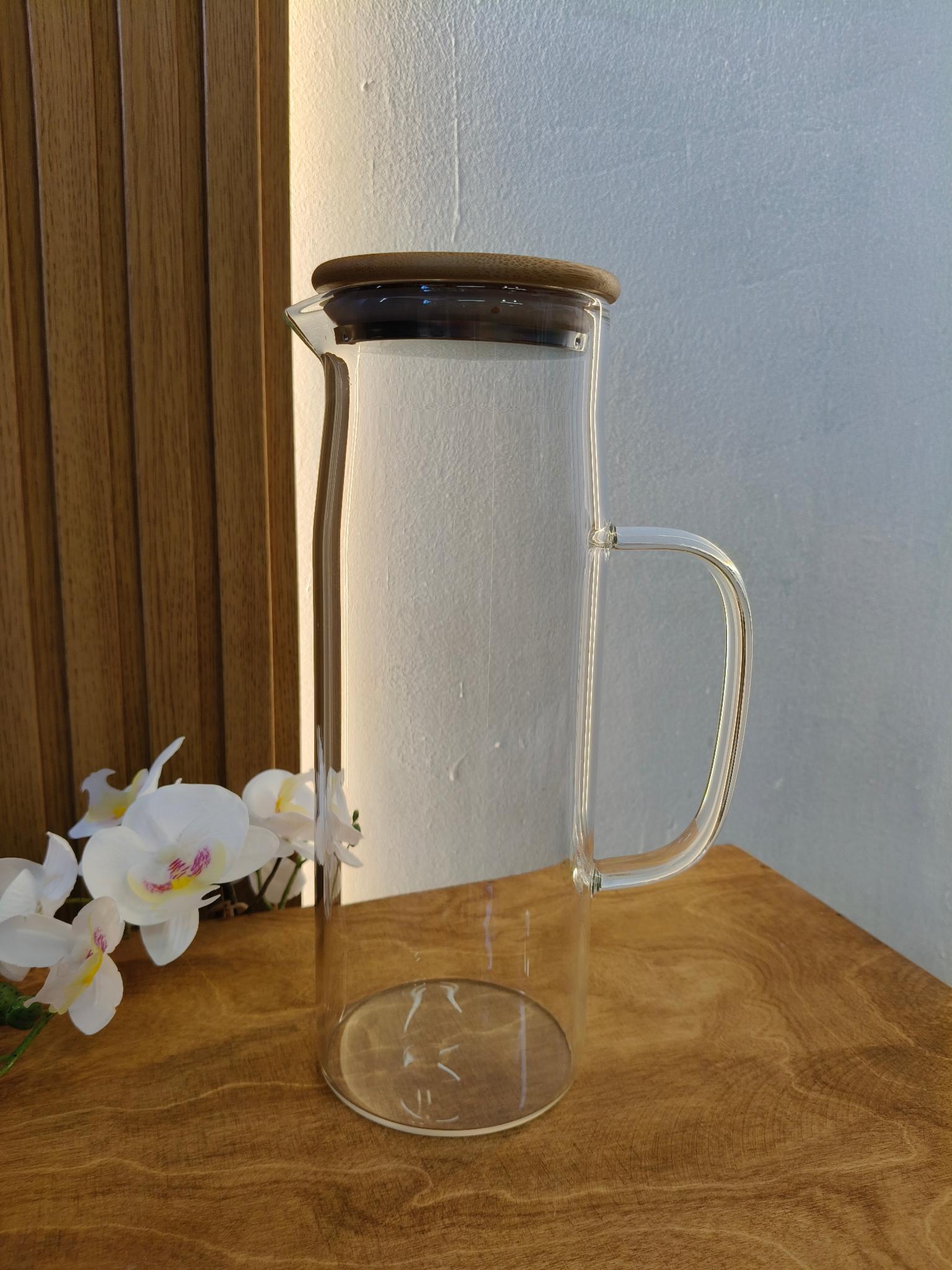 Глек з бамбуковою кришкою Bamboo 1,2 л