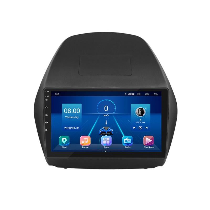 Автомагнитола штатная Lesko для Hyundai ix35 I рестайлинг 2013-2015 10" 2/32Gb 4G Wi-Fi GPS Top MOB