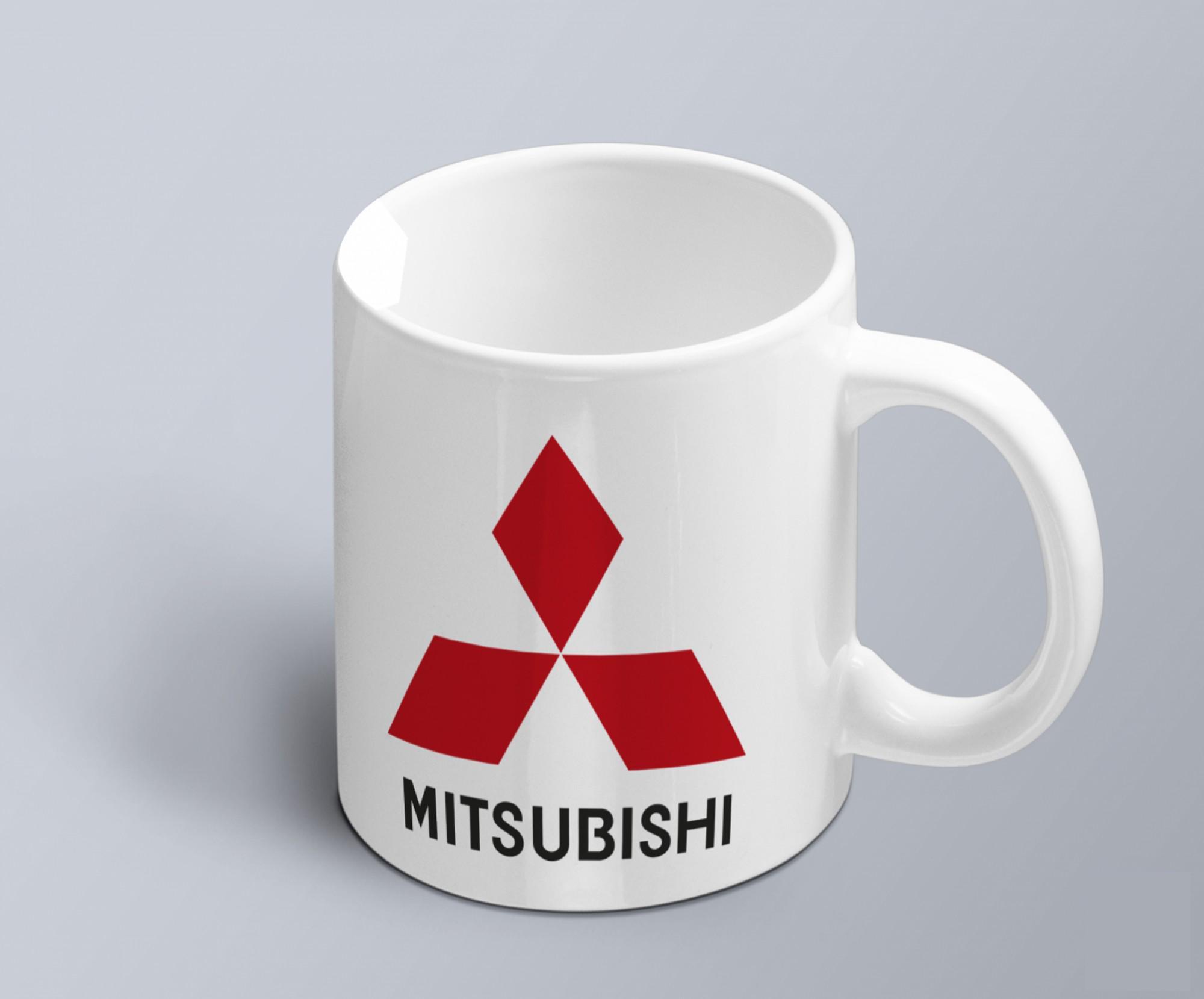 Чашка с принтом авто логотип Mitsubishi (02010102009) Чашка с принтом авто логотип Mitsubishi (02010102009)