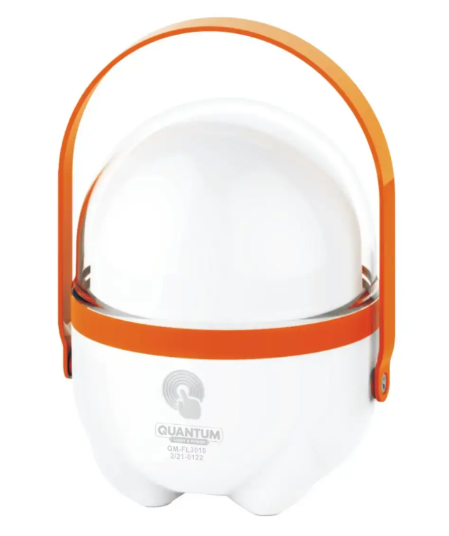 Фонарь аккумуляторный Quantum QM-FL3010 кемпинговый Pretty LED 428 lm 16 см (32794)