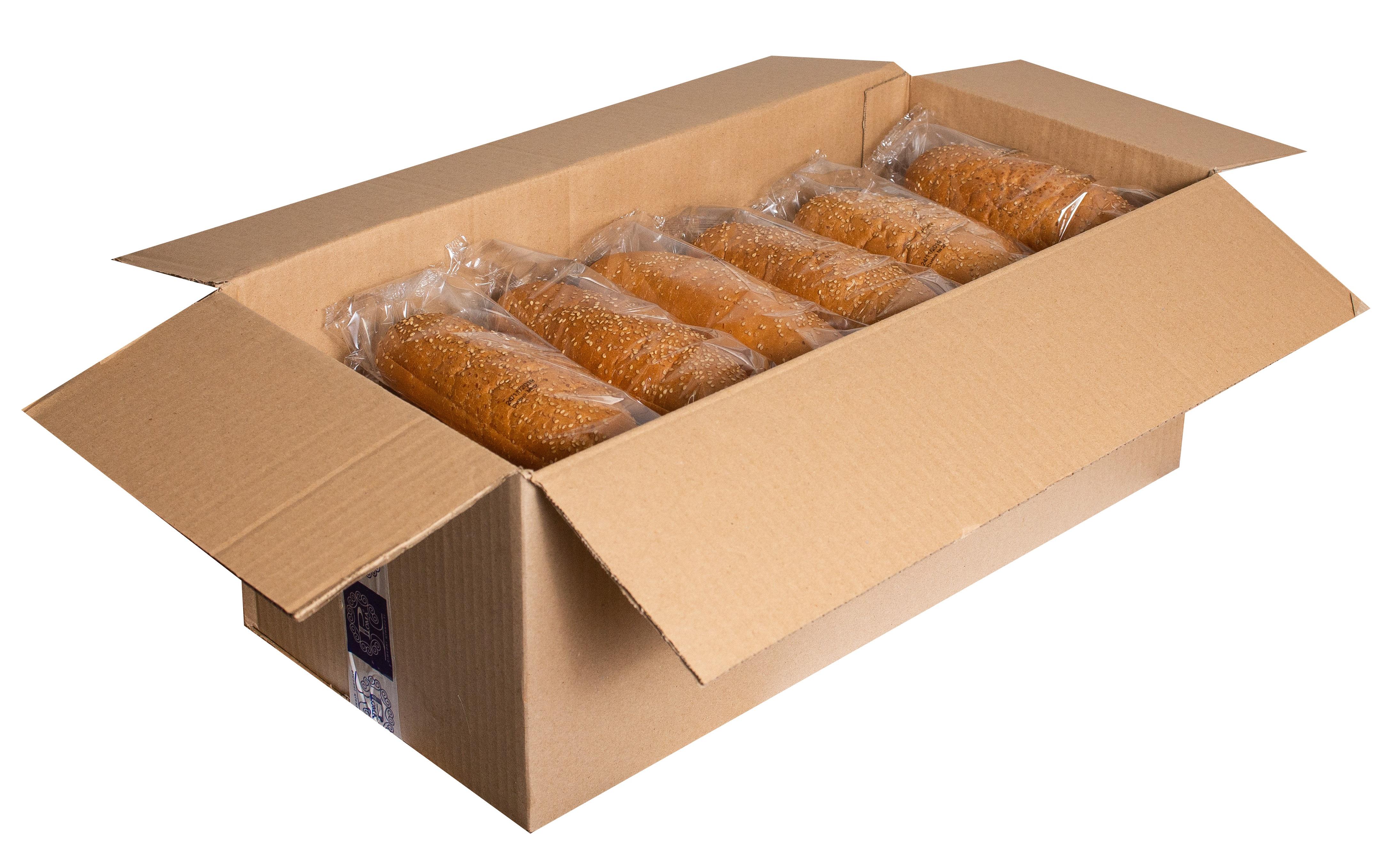 Булочка для хот-дога с кунжутом Рома 80 г 30 шт./ящ. - фото 3 Булочка для хот-дога с кунжутом Рома 80 г 30 шт./ящ. - фото 3