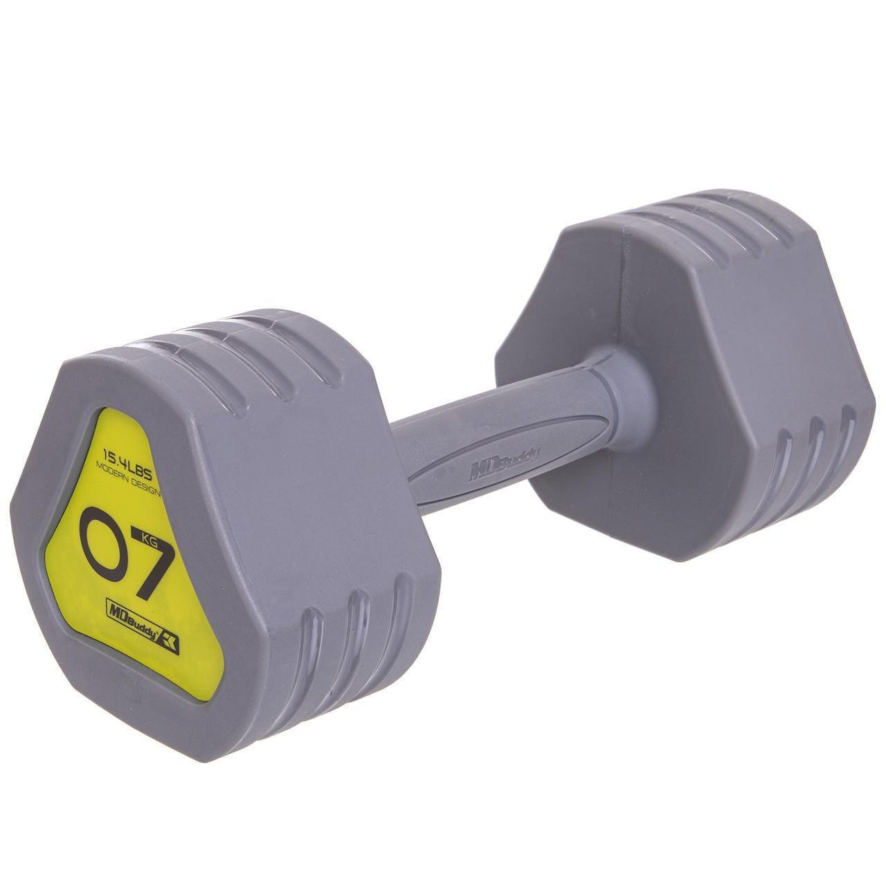 Гантель цельная Zelart TA-2678-7 с полиуретановым покрытием 7 кг (2532858622)