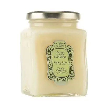 Масло Карите Зеленый чай и Имбирь La Sultane De Saba Shea Butter The Vert Gingembre 300 мл