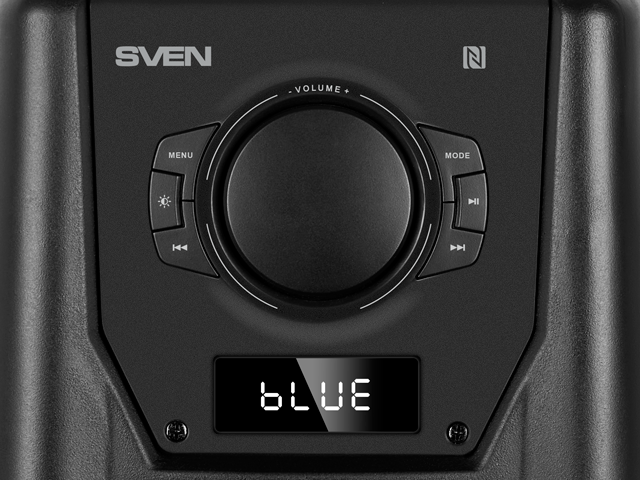 Система акустическая Sven PS-730 TWS/Bluetooth/подсветка/караоке/FM 100 Вт Black (730) - фото 4