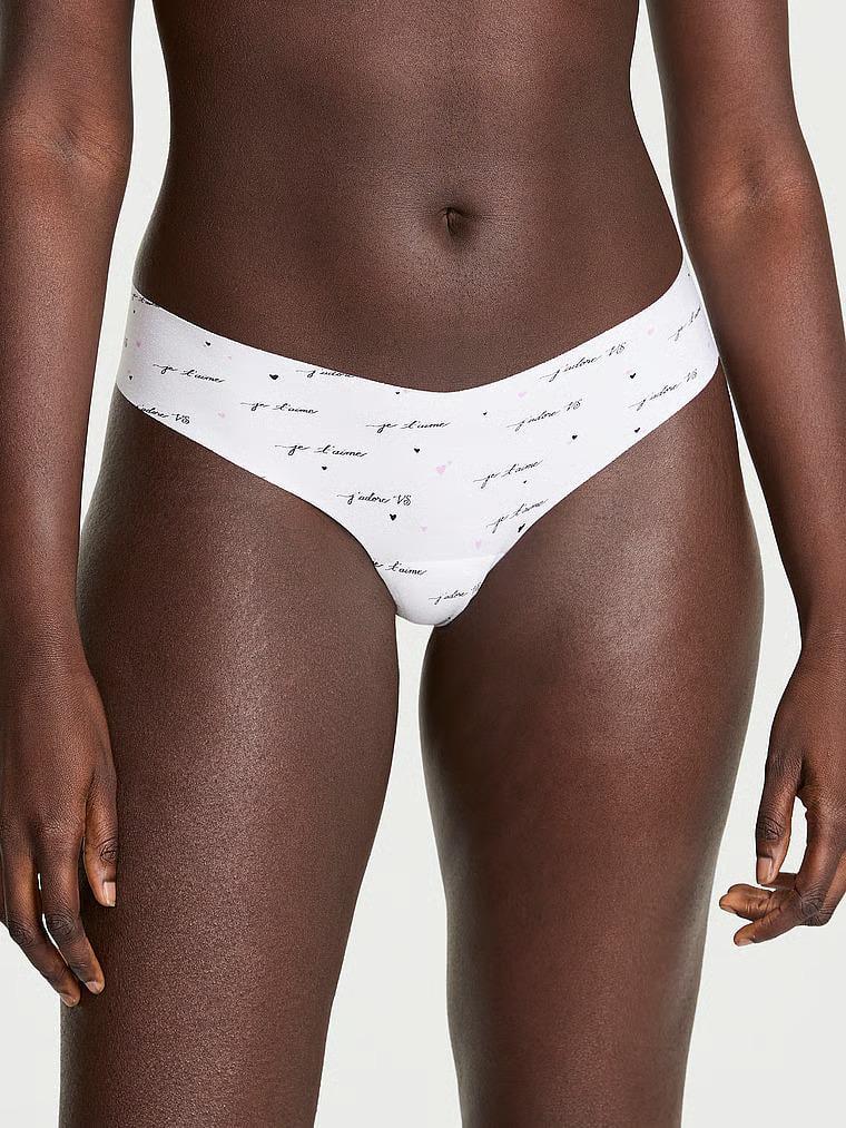 Трусики стринги Victoria's Secret No-Show Thong Panty M Белый (27110260) Трусики стринги Victoria's Secret No-Show Thong Panty M Белый (27110260)
