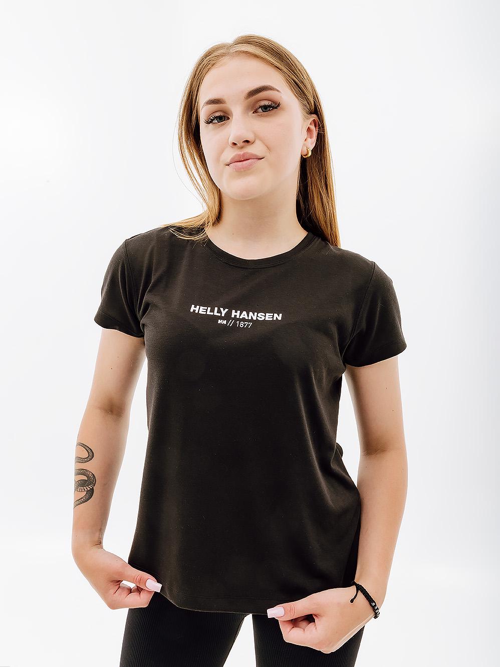 Футболка жіноча Helly Hansen W ALLURE T-SHIRT L Чорний (7d53970-990 L)