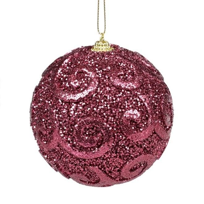 Шар новогодний из пенопласта 182-945-1 10 см (11276)