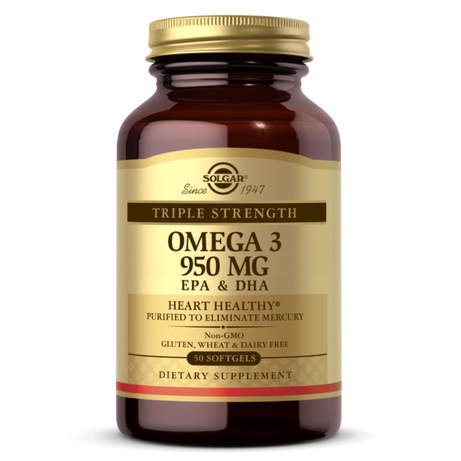 Добавка Triple Strength Omega-3 950 mg 50 softgels (2022-10-2998)