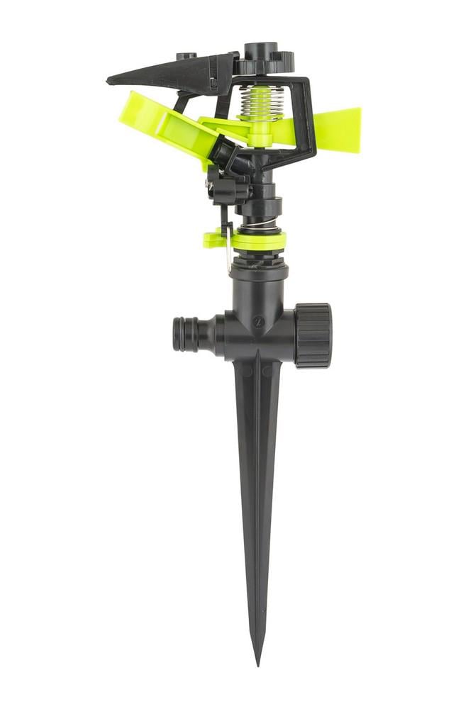 Ороситель импульсный MasterTool 1/2" 3 режима 20 м на ножке 5,3-13,5 л/мин (92-9323)