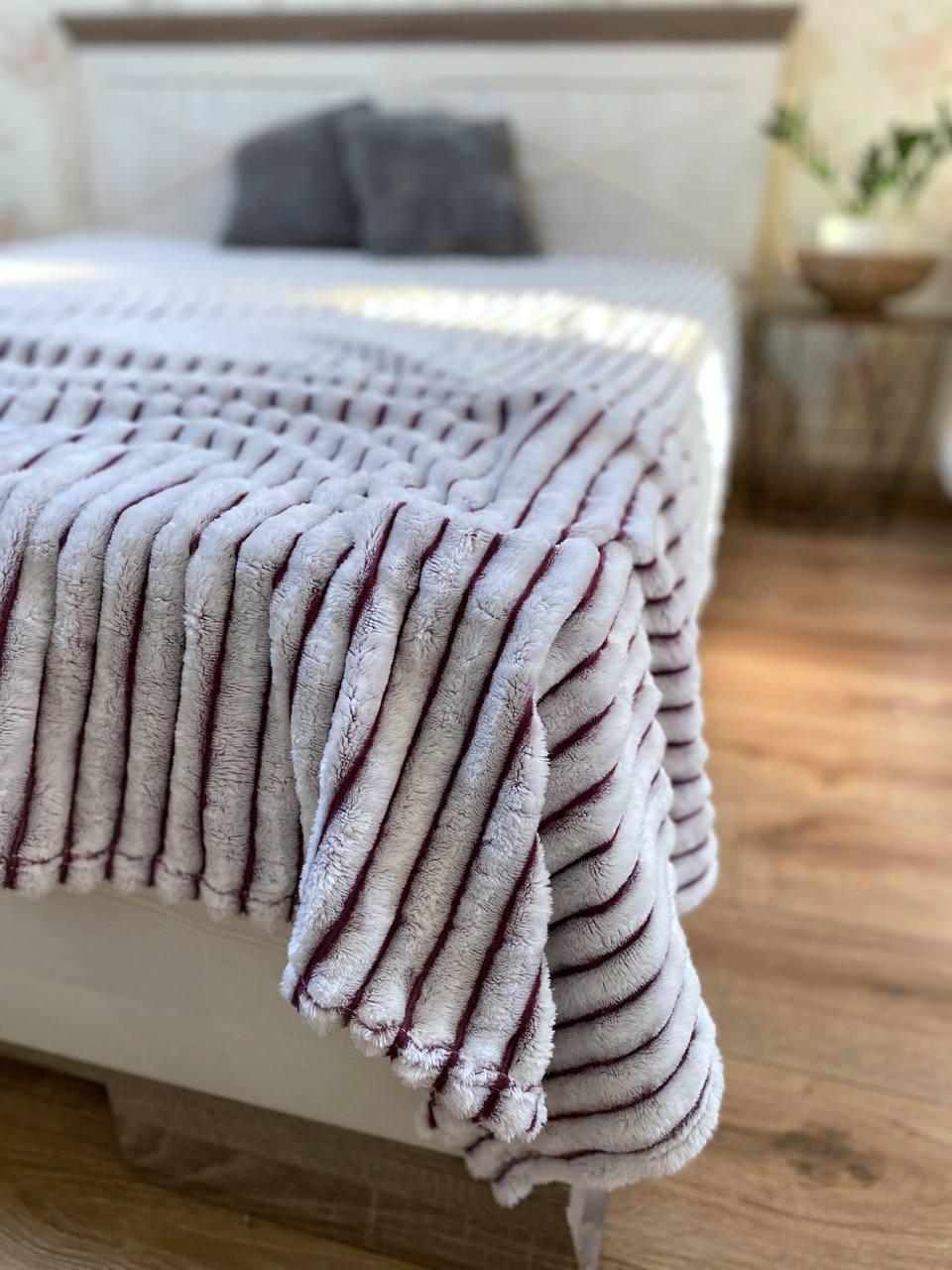 Плед плюшевий 200х230 см Лавандовий (Д-Mpled003/3-02) - фото 4 Плед плюшевий 200х230 см Лавандовий (Д-Mpled003/3-02) - фото 4