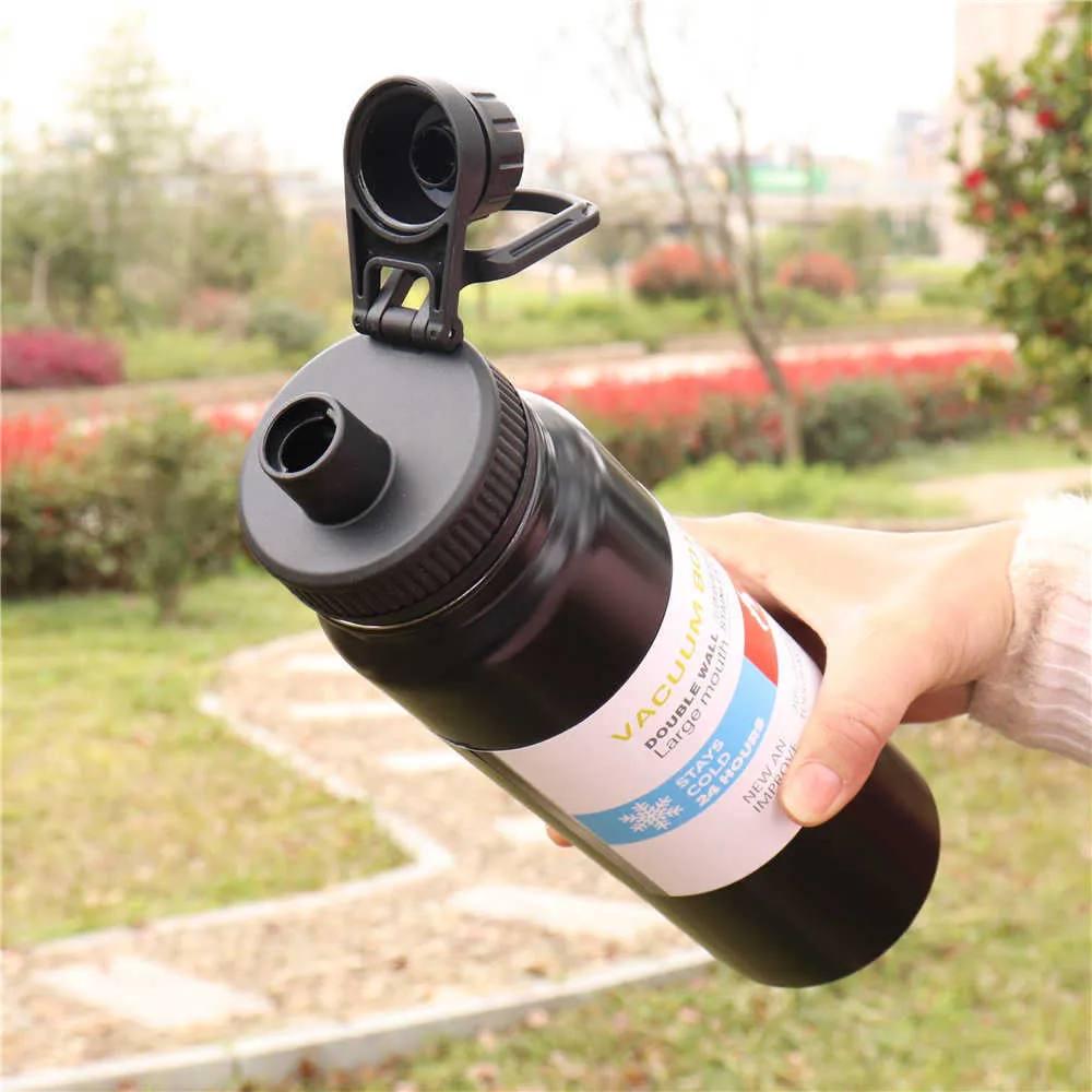 Термос спортивний 800 мл Чорний (21736102) - фото 2 Термос спортивний 800 мл Чорний (21736102) - фото 2