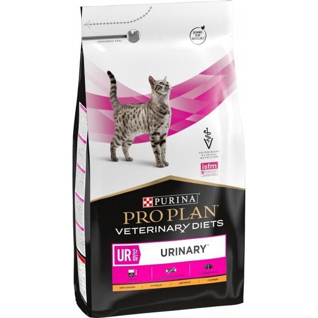 Корм сухой для кошек Purina Pro Plan Veterinary Diets UR ST/OX Urinary с курицей при мочекаменной болезни 5 кг (7613035163942)