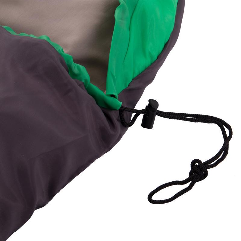 Спальний мішок-ковдра Zelart Shengyuan SY-088 з капюшоном Зелений/Сірий (DR011011) - фото 6 Спальний мішок-ковдра Zelart Shengyuan SY-088 з капюшоном Зелений/Сірий (DR011011) - фото 6