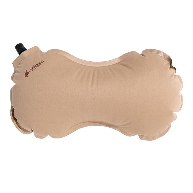 Подушка надувная-подголовник Chanodug 39x22 см Койот (KT6000035)