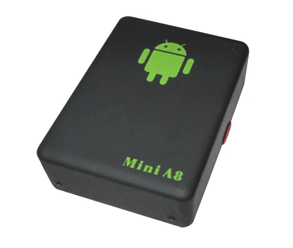 GSM маячок для відстеження Tracker Mini A8 GSM/GPRS Чорний (1008601-Black)