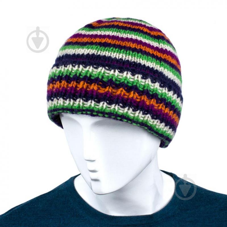Шапка Kathmandu Паттэ Ручная работа 100% шерсть яка S 54-56 Разноцветная (24974)