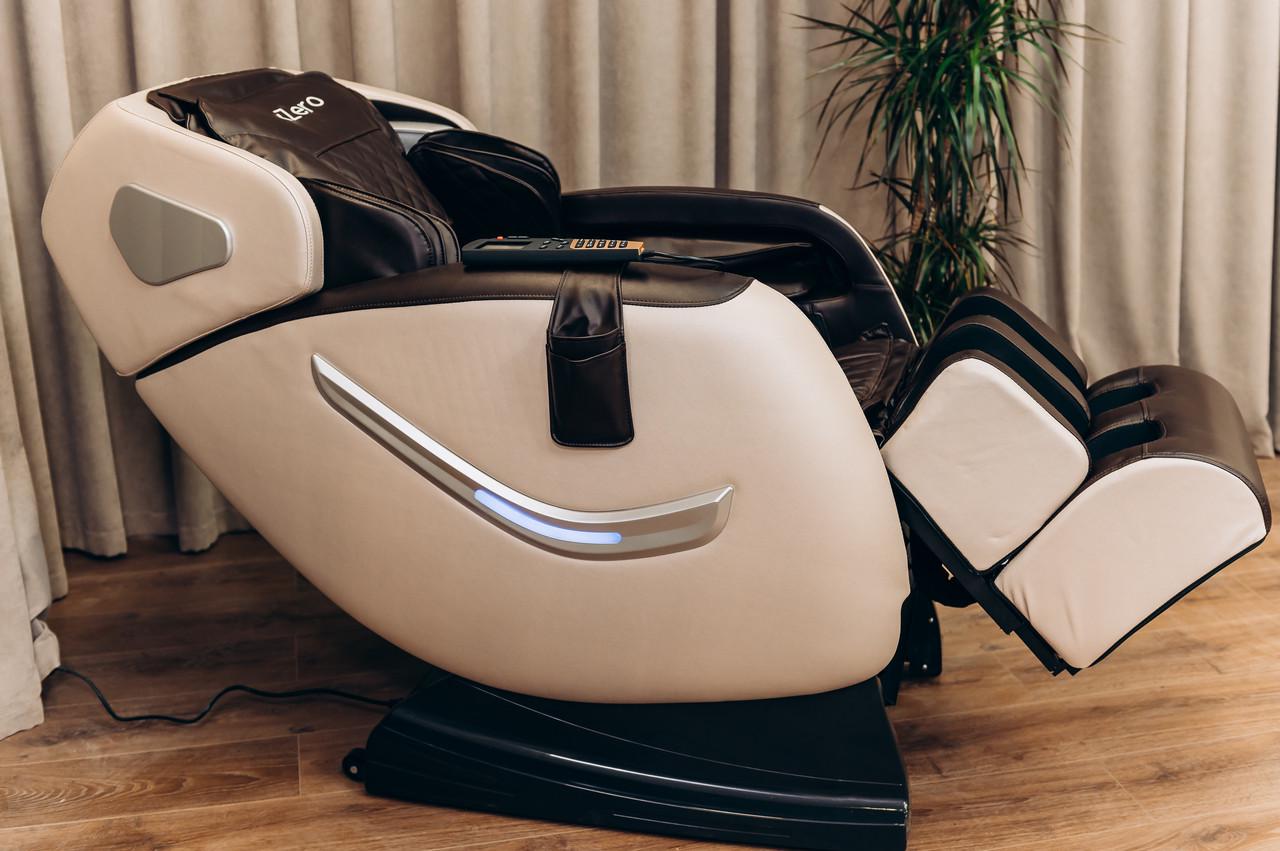 Масажне крісло xZero YZ 9 SL Premium White/Black - фото 4 Масажне крісло xZero YZ 9 SL Premium White/Black - фото 4