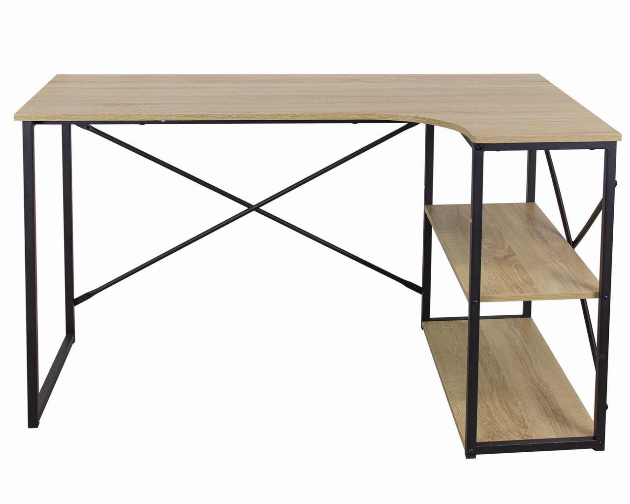 Компьютерный стол JUMI Comfy в стиле Loft Коричневый (2730786052) - фото 1 Компьютерный стол JUMI Comfy в стиле Loft Коричневый (2730786052) - фото 1