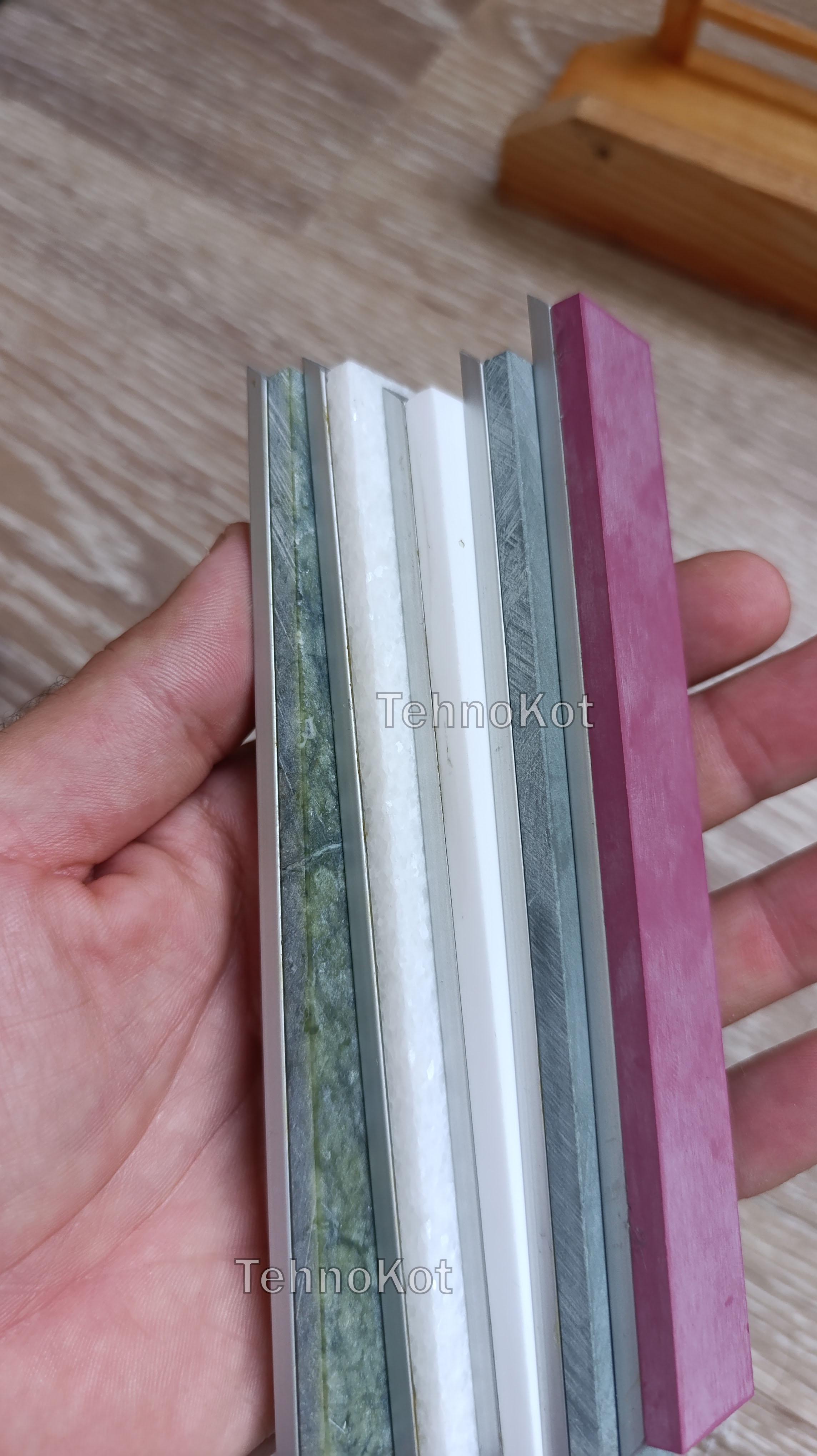 Набір точильних брусків для ножів Ruixin алмазних керамічних/алюмінієвих зернистістю 3000/5000/6000/8000/10000 5 шт. (KA001-20) - фото 2