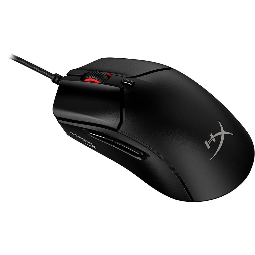 Мишка для ігор HyperX Pulsefire Haste 2 з RGB-ефектами 26000 dpi дротове підключення USB Black (626993) - фото 2