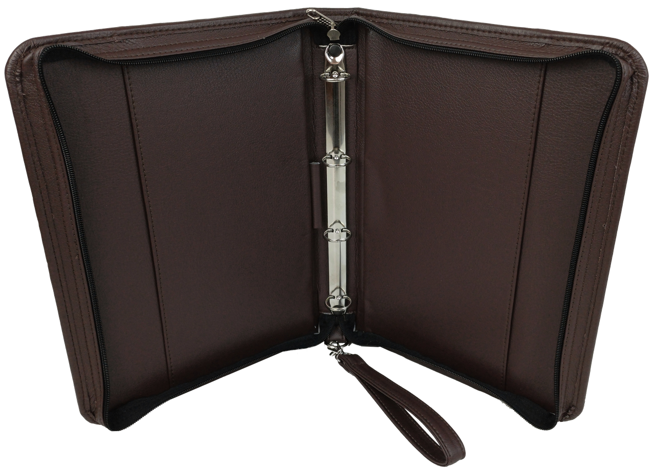 Папка для документов Exclusive 712100 формата А4 из экокожи Темно-коричневый