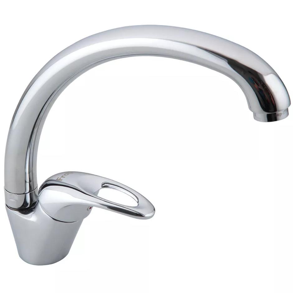 Змішувач для кухні Frap F4103-2 одноважільний Хром (171229)