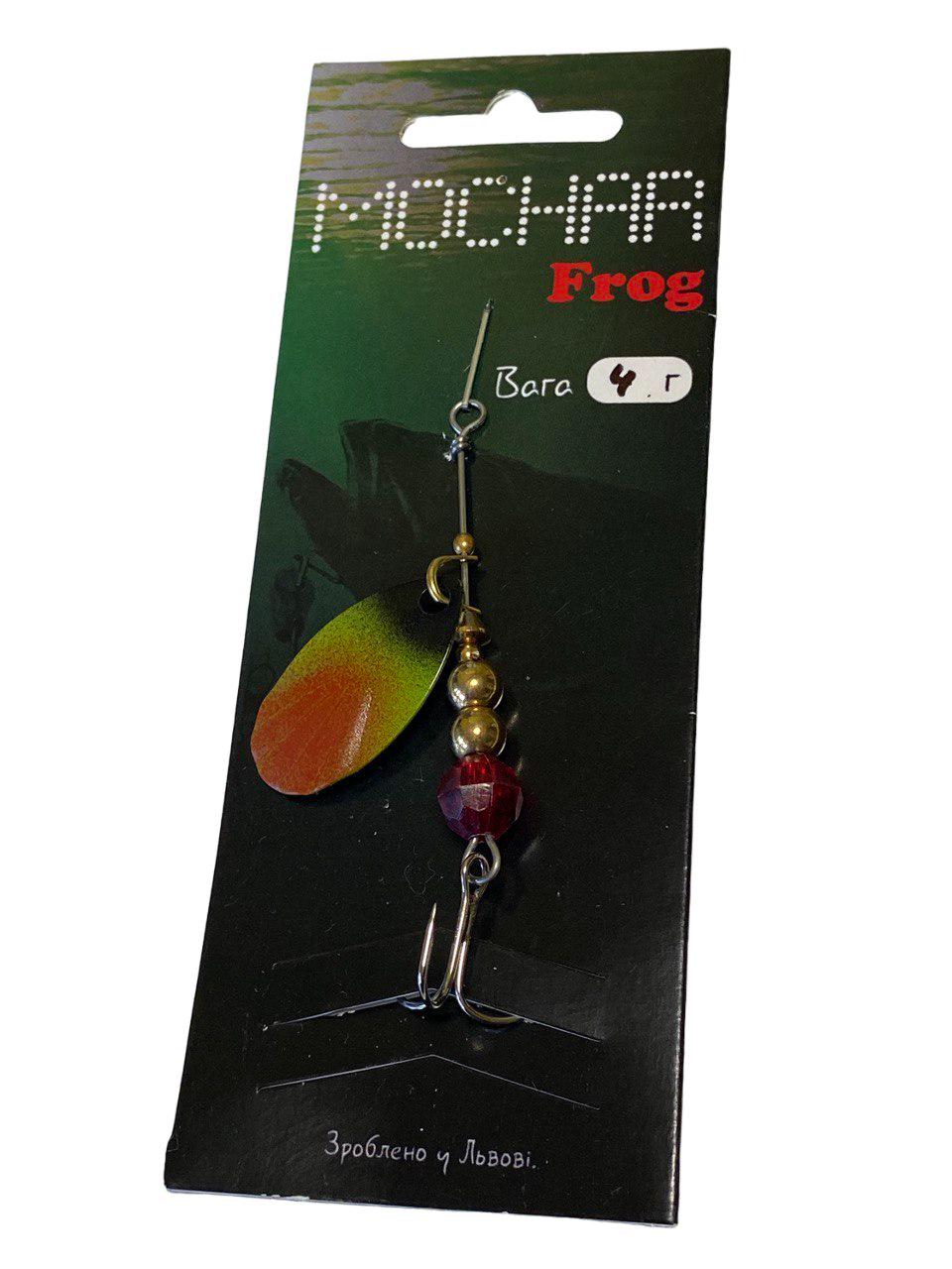 Блесна Mochar Frog 4 г Black/Green/Red (9364)