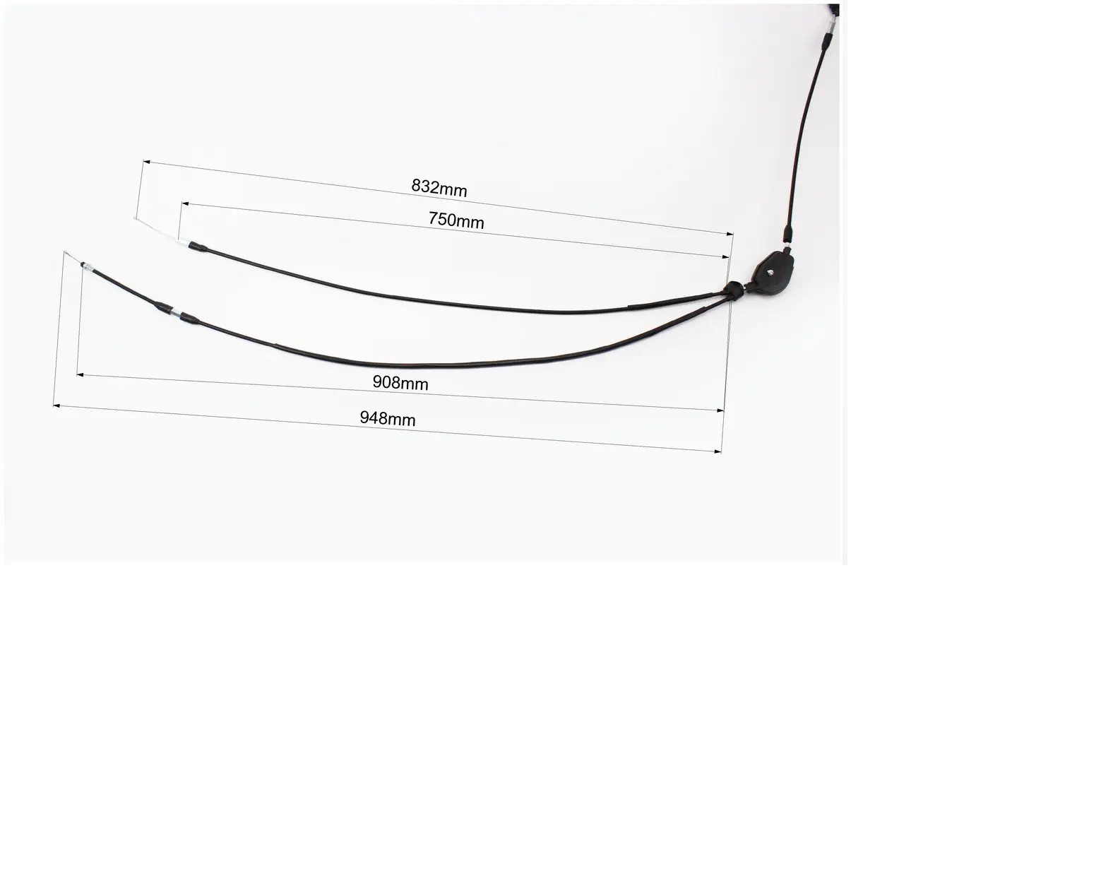 Трос газу подвійний Yamaha STELS трос 138/148 см/кожух 130/146 см (305030) - фото 4 Трос газу подвійний Yamaha STELS трос 138/148 см/кожух 130/146 см (305030) - фото 4