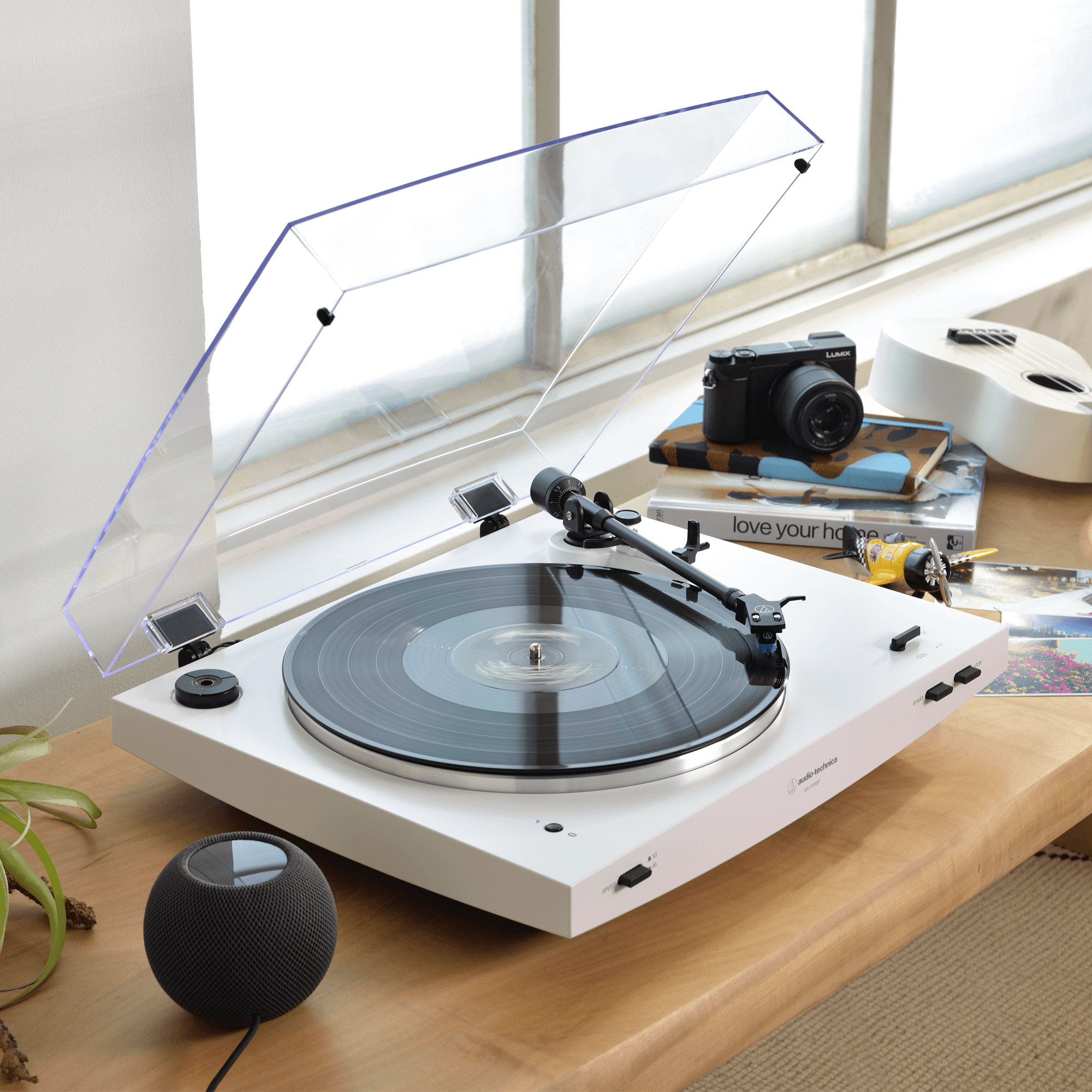 Програвач вінілу Audio-Technica AT-LP3XBTWT - фото 6