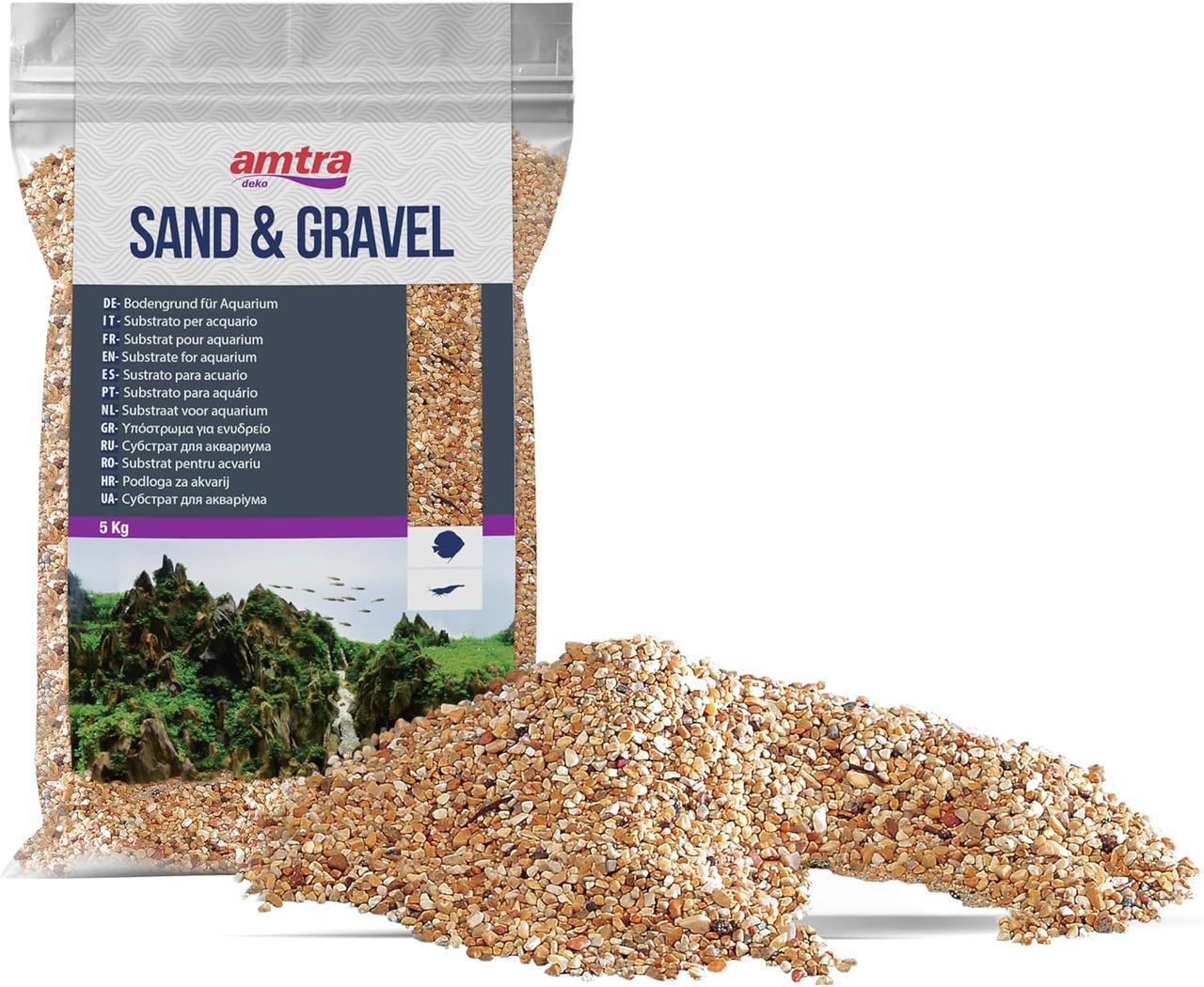 Грунт для аквариума Amtra Sand Amber 1-2 мм 5 кг (1353790293)