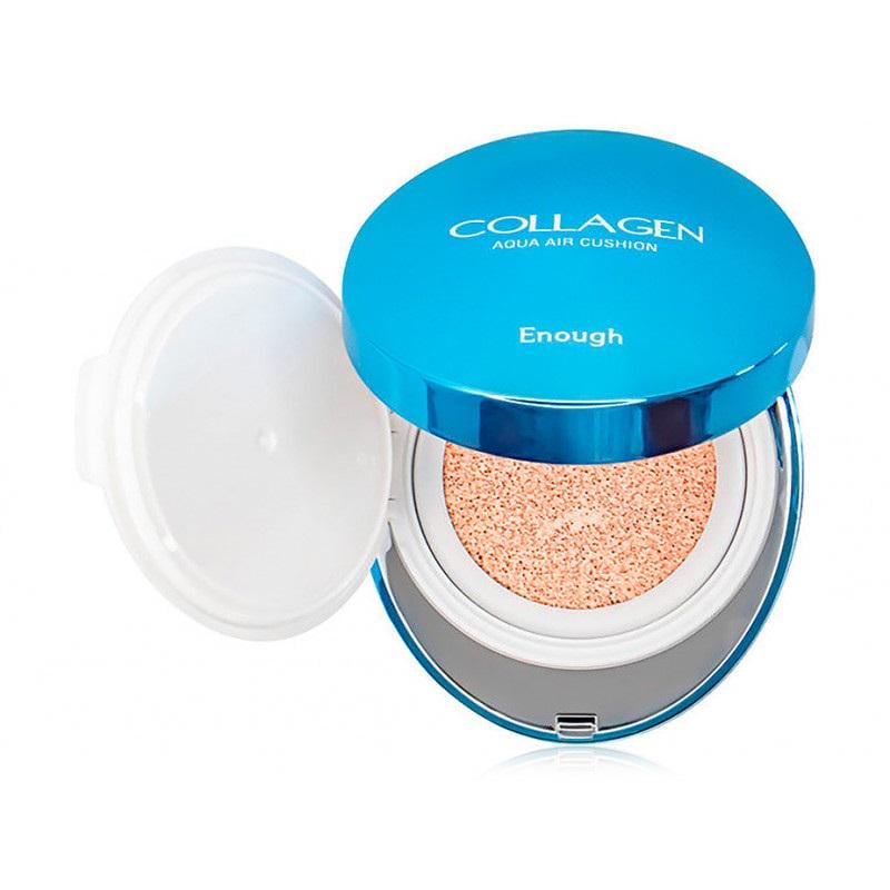 Тональний кушон Enough Collagen Aqua Air Cushion SPF50+ PA+++ №13 15 г (8809084080012) - фото 1