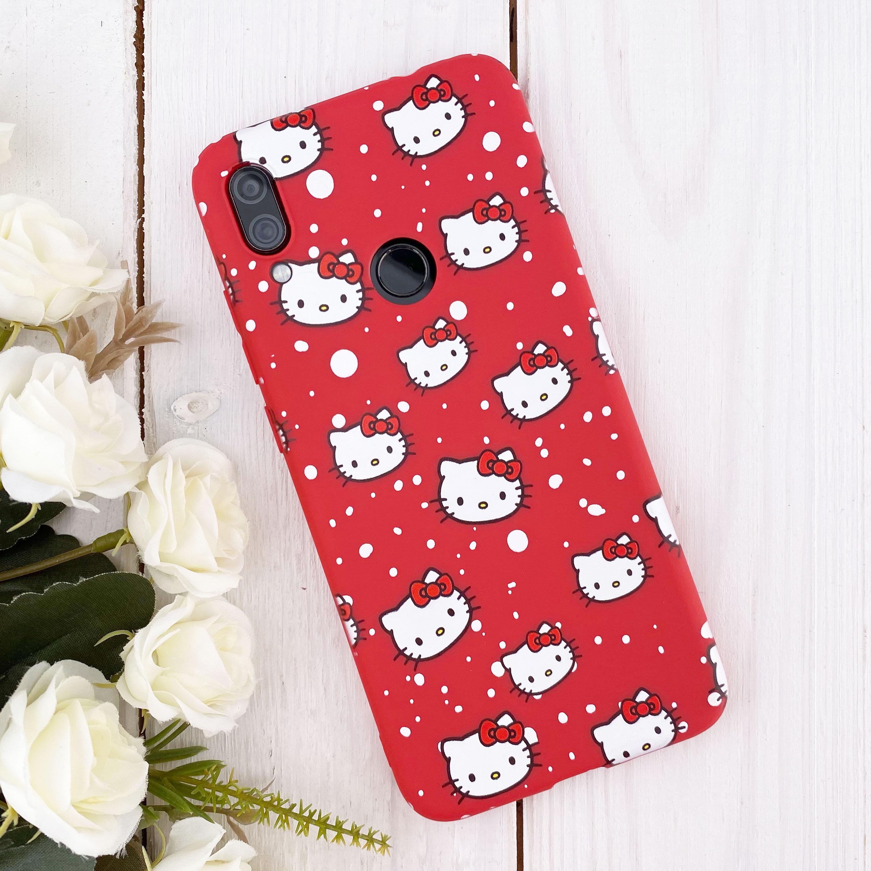 Силіконовий чохол Zorrov для Samsung Galaxy A21s - Hello Kitty (14100060259116438) - фото 2