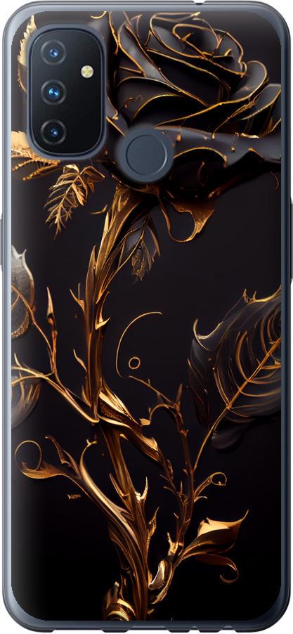 Чехол на OnePlus Nord N100 Роза 3 (5552u-2130-42517)