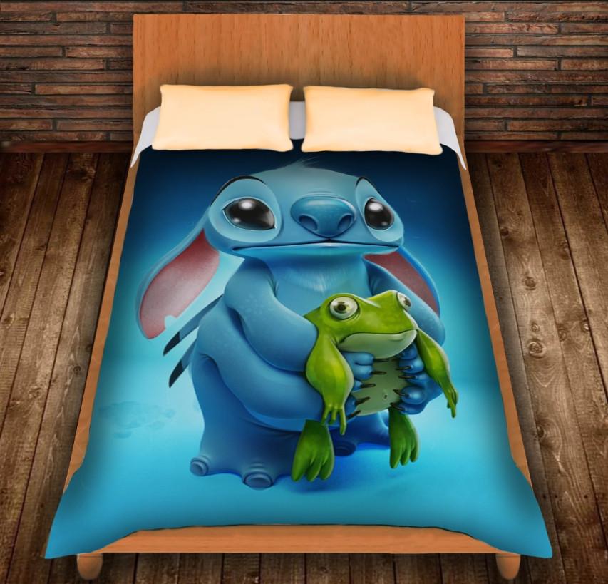 Плед с 3D принтом Стич 150x200 см (epi_0059)