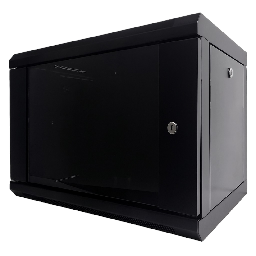 Шкаф коммутационный настенный разборной Hypernet WMNC-9U-FLAT 600x450 мм Black (27918596)