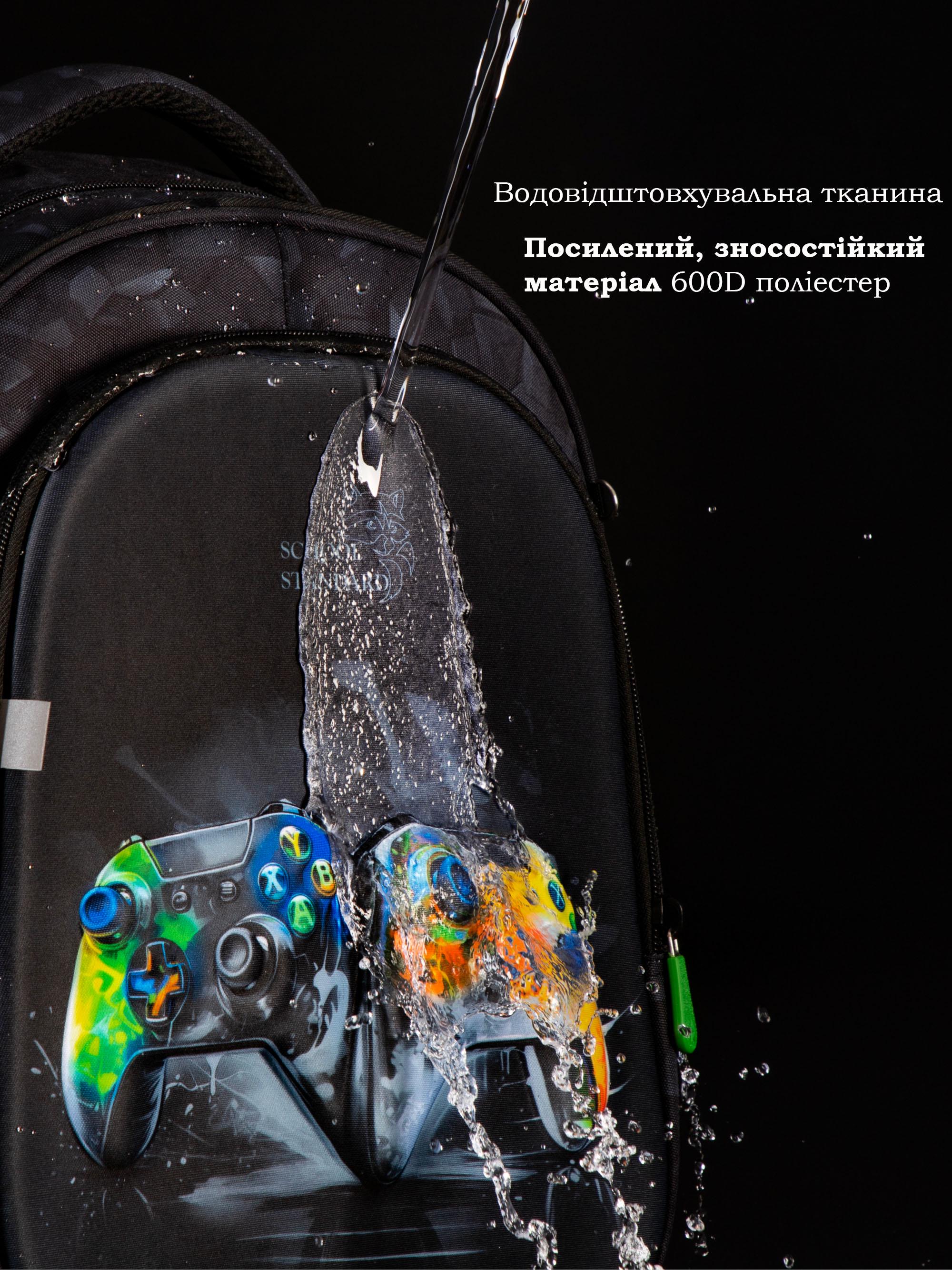 Школьный рюкзак для мальчика School Standard Джостик ортопедический для начальной школы 38х30х18 см (150-21) - фото 9