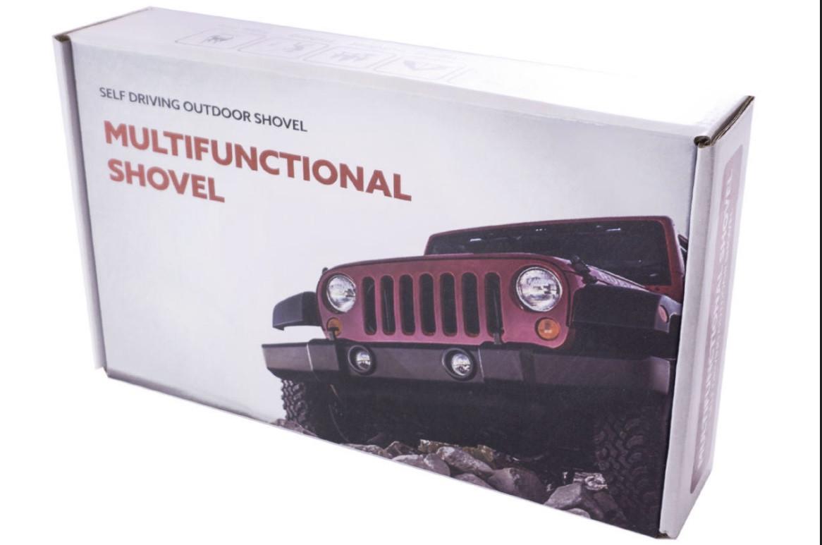 Лопата туристична MULTIFUNCTIONAL SHOVEL 888-1 складана 4в1 - фото 2