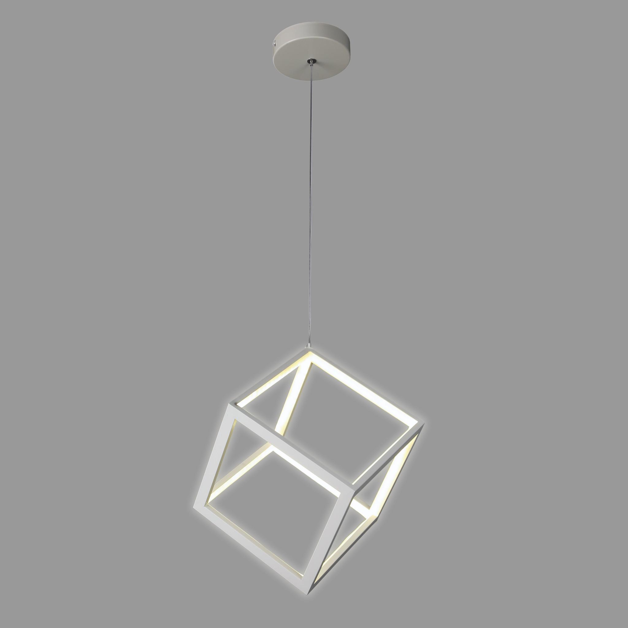 Люстра Cube 20 см Белый