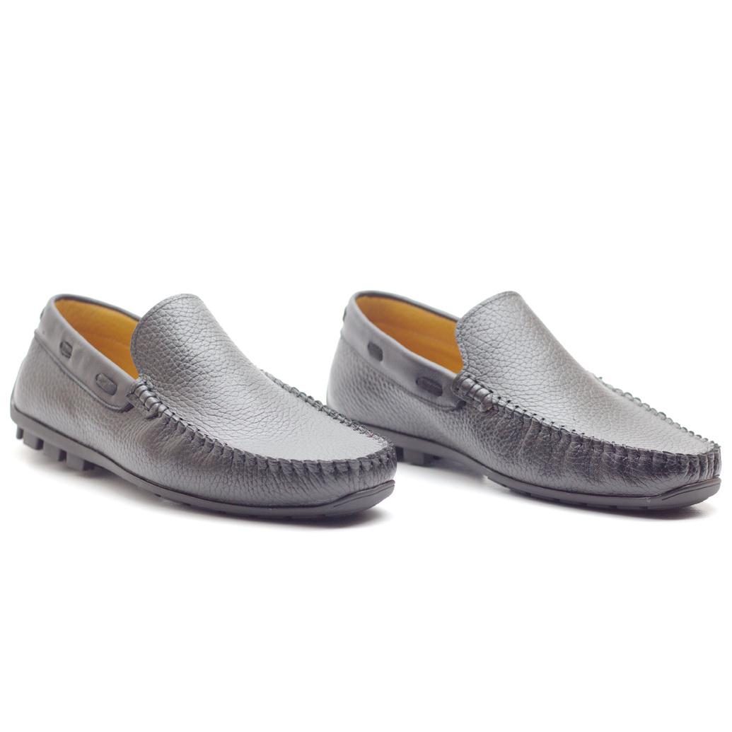 Мокасины мужские Zlett из натуральной кожи р. 40 Черный (5074) - фото 2 Мокасины мужские Zlett из натуральной кожи р. 40 Черный (5074) - фото 2