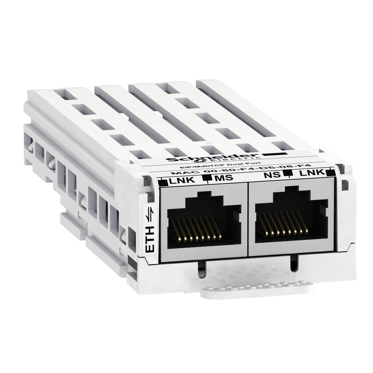 Модуль Schneider Electric 2xRJ45 Ethernet IP/Modbus TCP для ATV600 (VW3A3720)